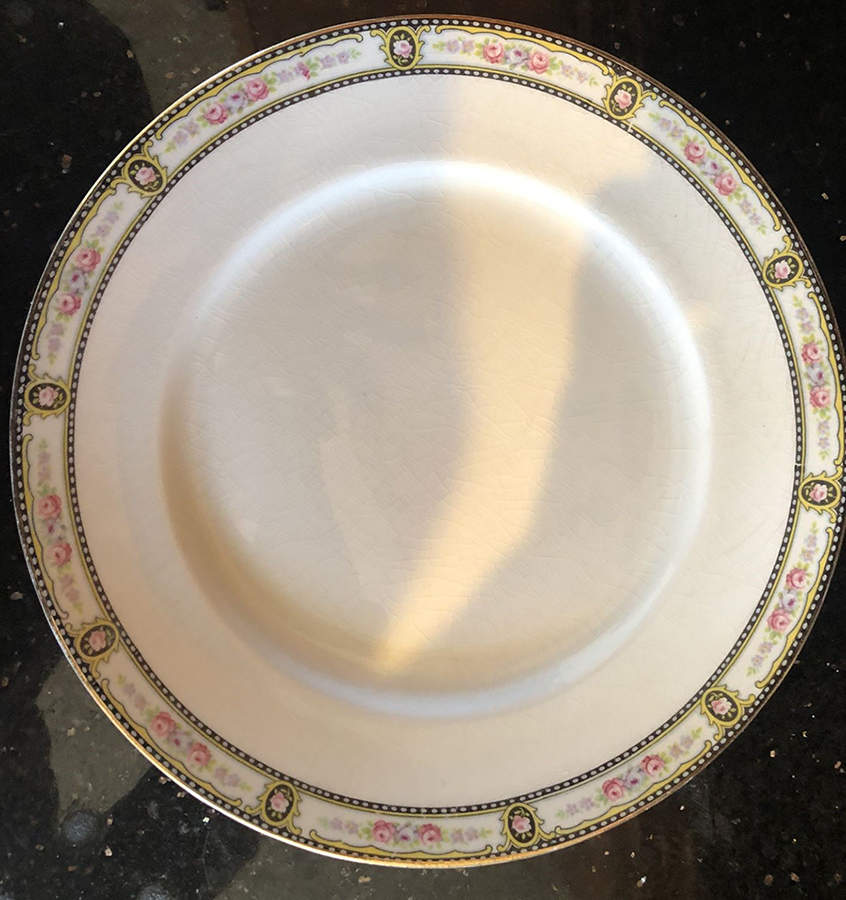 CRO264 Luncheon Plate by Crooksville-1