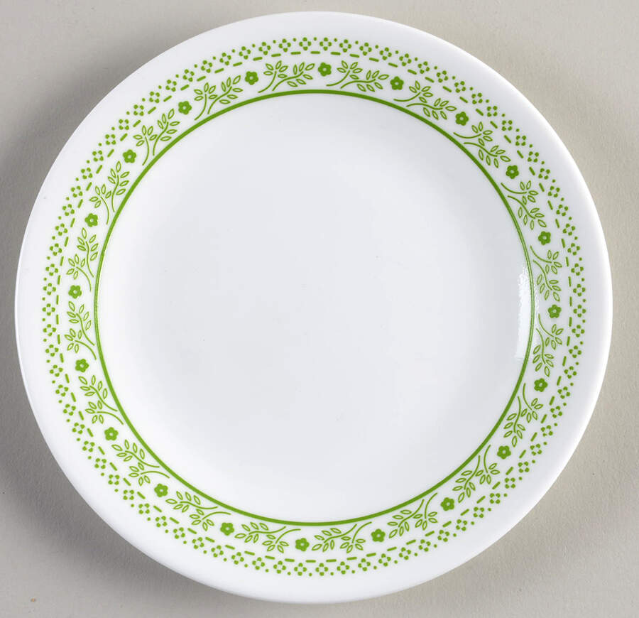 Honeydew (Coupe, Corelle) Bread & Butter Plate by Corning Corelle-1