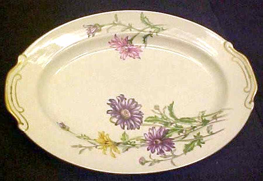 Madonna 10" Oval Serving Platter by Craftsman (Japan)-1