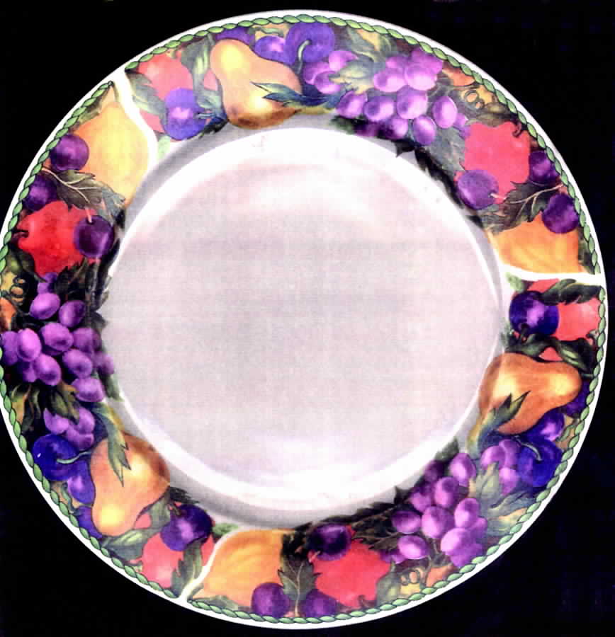 Cornucopia Dinner Plate by China (Made in China)-1