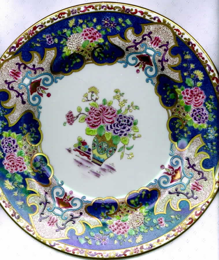 A7142 Dinner Plate by Crown Staffordshire-1