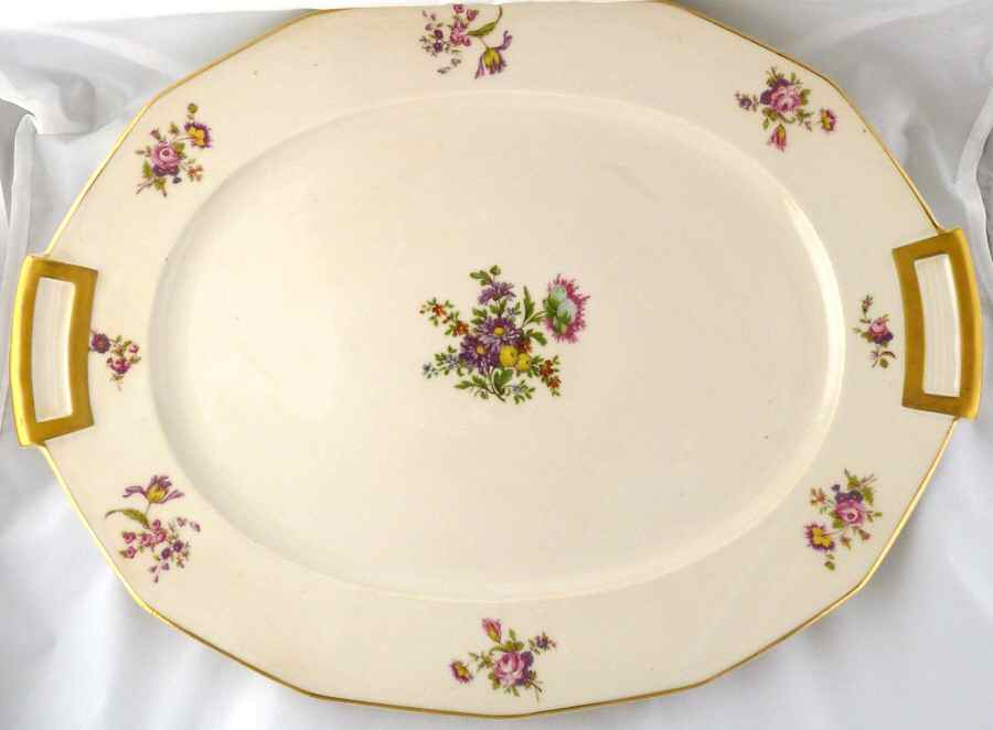 Head 174 14" Oval Serving Platter by Charles Field Haviland-1