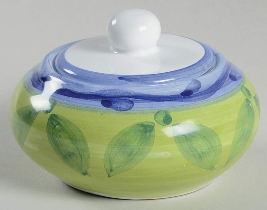 Simona Sugar Bowl & Lid by Caleca-1
