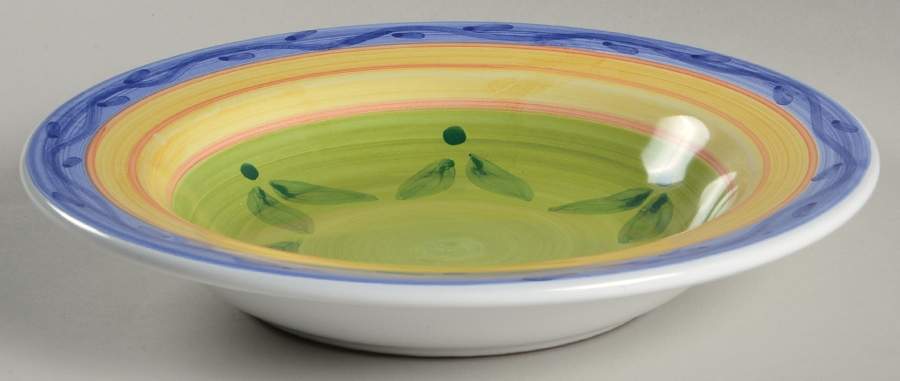 Simona Large Rim Soup Bowl by Caleca-1