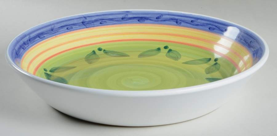 Simona 14" Pasta Serving Bowl by Caleca-1