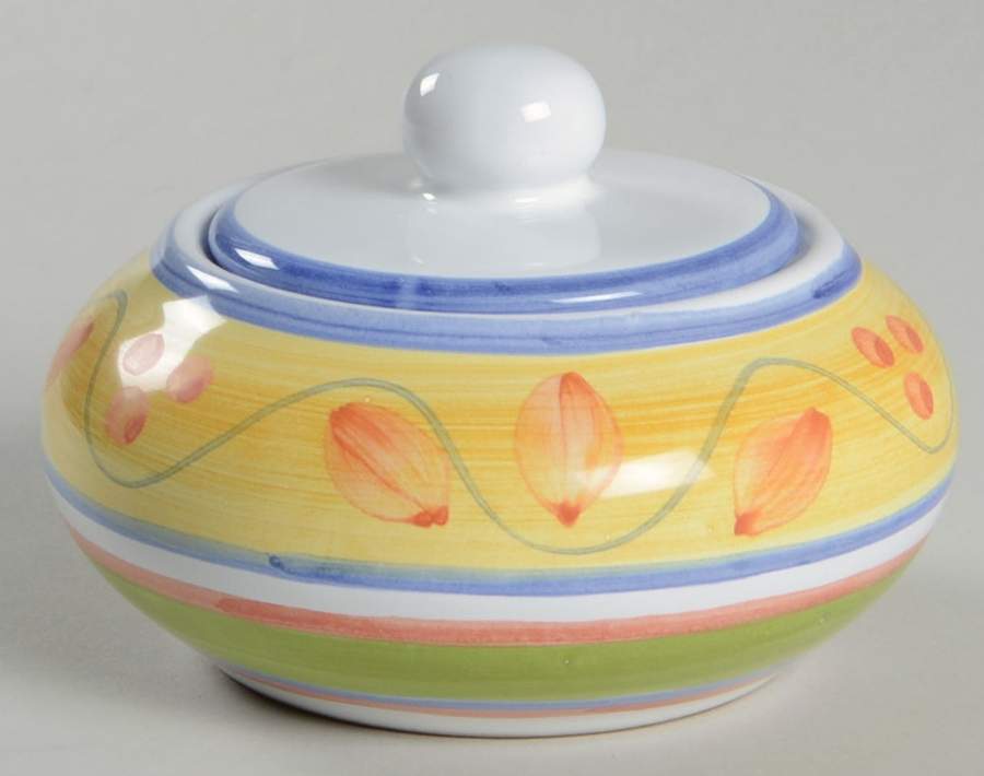 Sogno Sugar Bowl & Lid by Caleca-1
