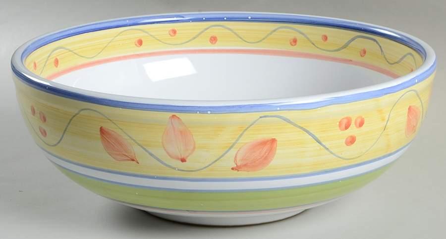 Sogno 10" Round Serving Bowl by Caleca-1