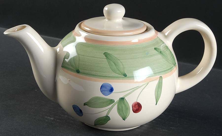 Olivella Teapot & Lid by Caleca-1