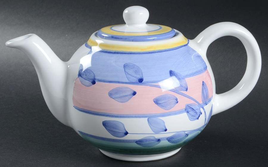 Rosemarino Teapot & Lid by Caleca-1