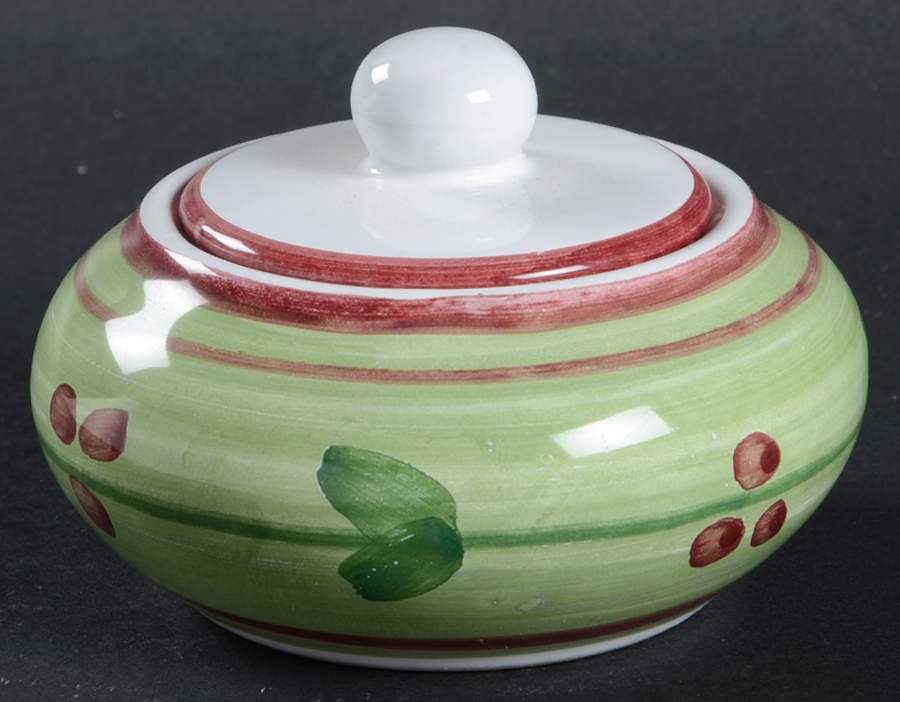 Ribes Sugar Bowl & Lid by Caleca-1