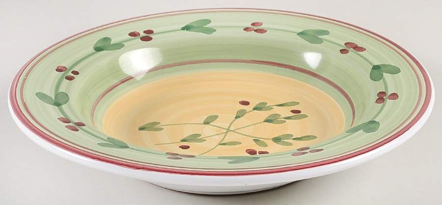 Ribes Large Rim Soup Bowl by Caleca-1