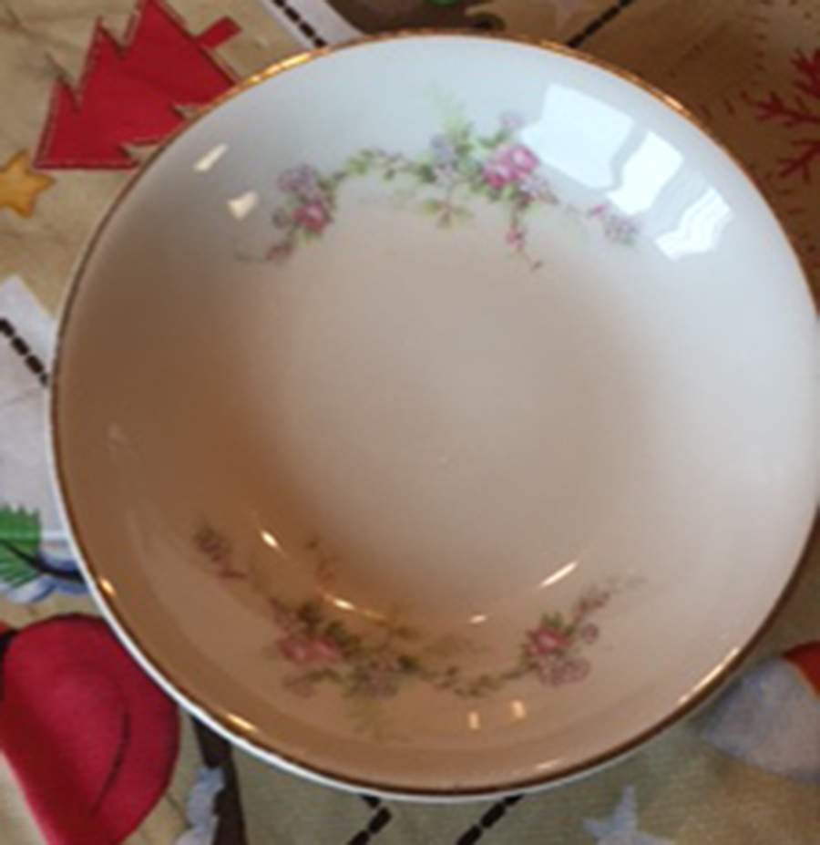 CRO266 Fruit/Dessert (Sauce) Bowl by Crooksville-1