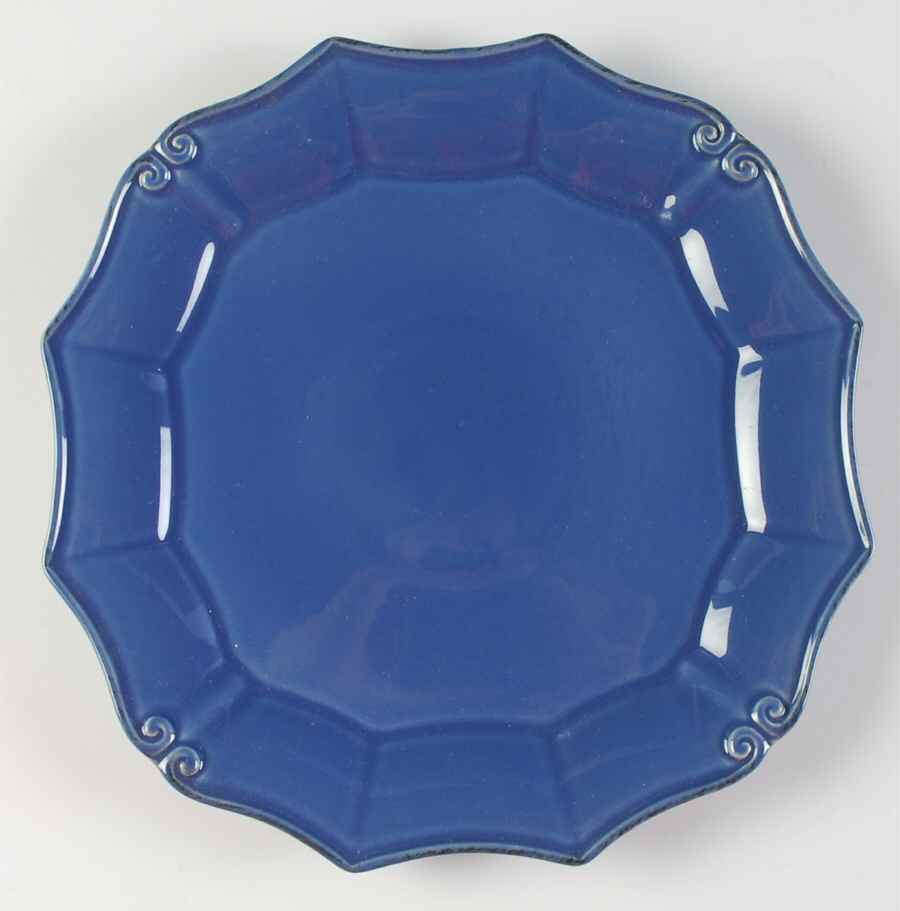Vintage Port Blue Dinner Plate by Casafina-1
