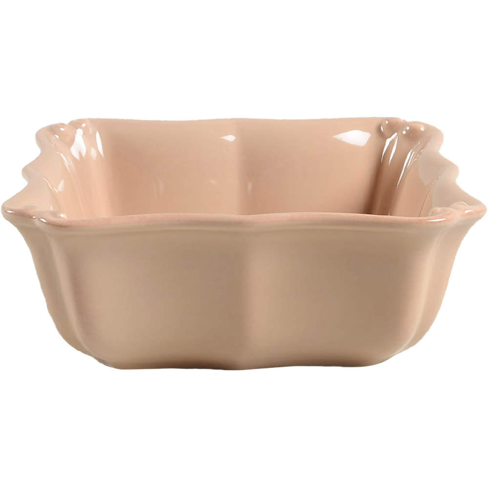 Vintage Port Mocha (Tan) Square Soup/Cereal Bowl by Casafina-1