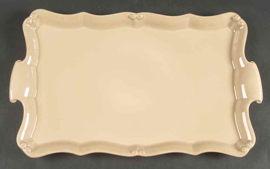 Vintage Port Mocha (Tan) 16'' Rectangular Tray by Casafina-1