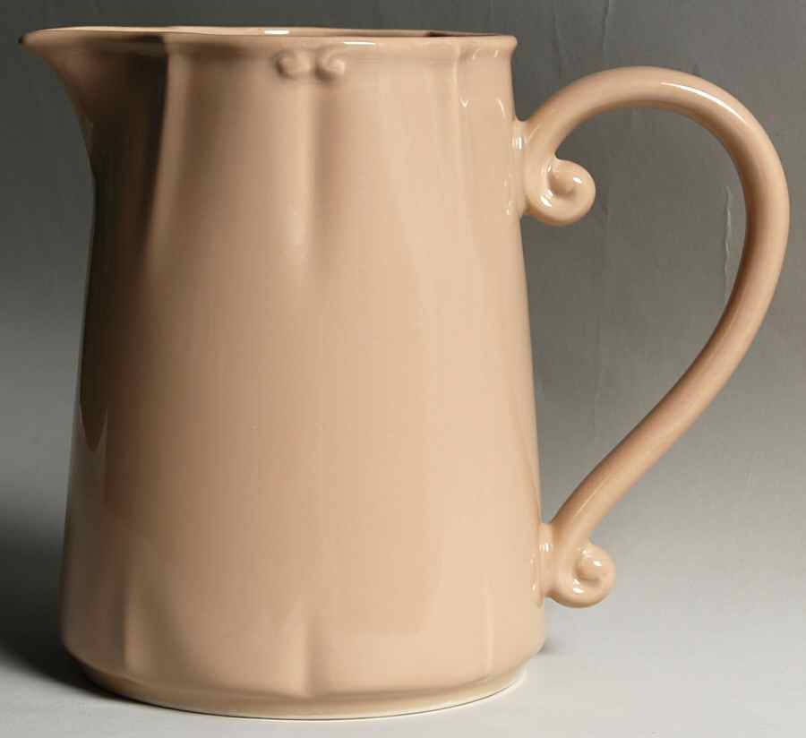 Vintage Port Mocha (Tan) 96 Oz Pitcher by Casafina-1