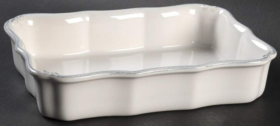 Vintage Port White 9" Rectangular Baker by Casafina-1