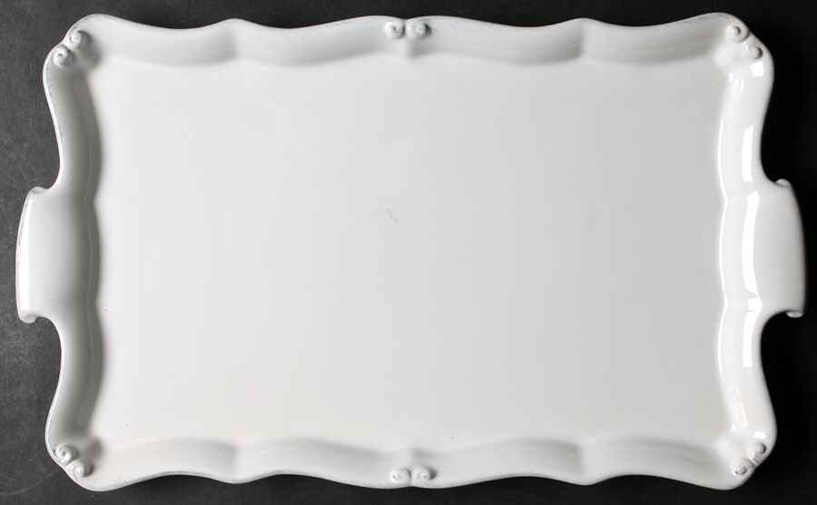 Vintage Port White 16'' Rectangular Tray by Casafina-1