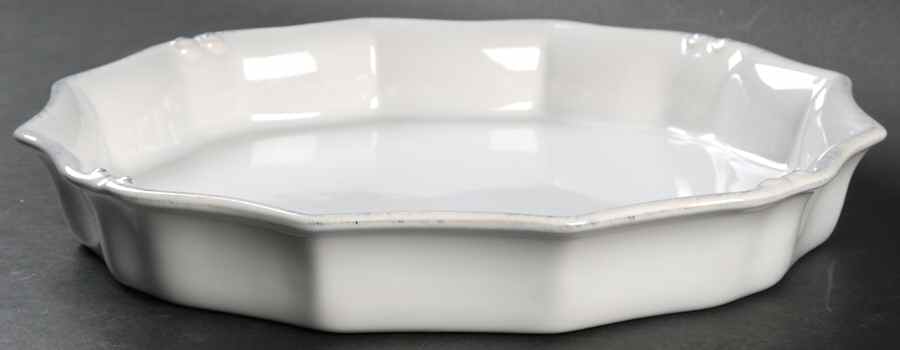 Vintage Port White 11" Pie Baking Plate by Casafina-1