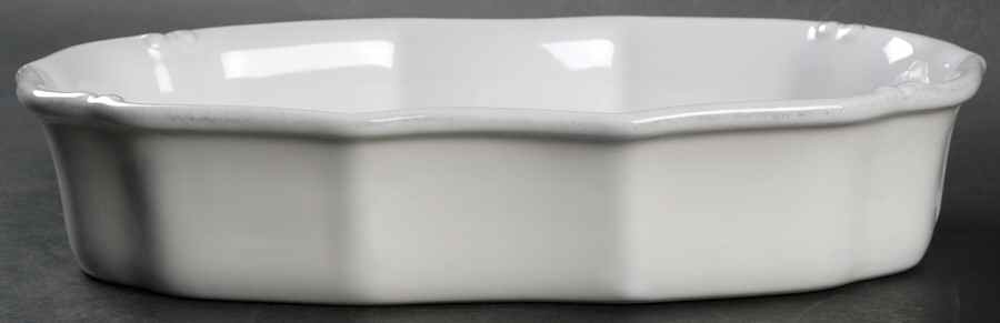 Vintage Port White 10" Oval Baker by Casafina-1
