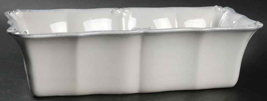 Vintage Port White Loaf Pan by Casafina-1