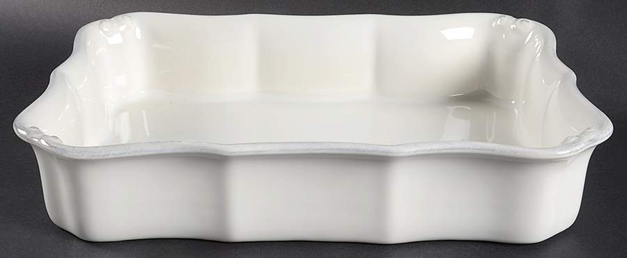 Vintage Port White 13"  Rectangular Baker by Casafina-1