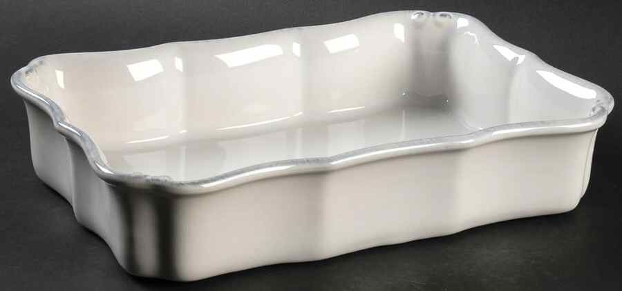 Vintage Port White 11" Rectangular Baker by Casafina-1