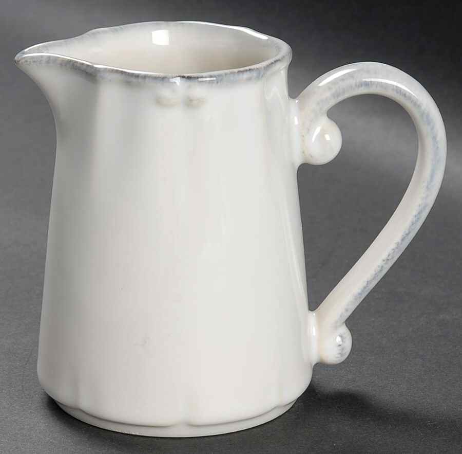 Vintage Port White Creamer by Casafina-1