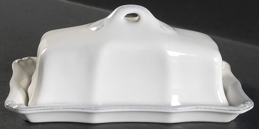 Vintage Port White 1/4 Lb Covered Butter by Casafina-1