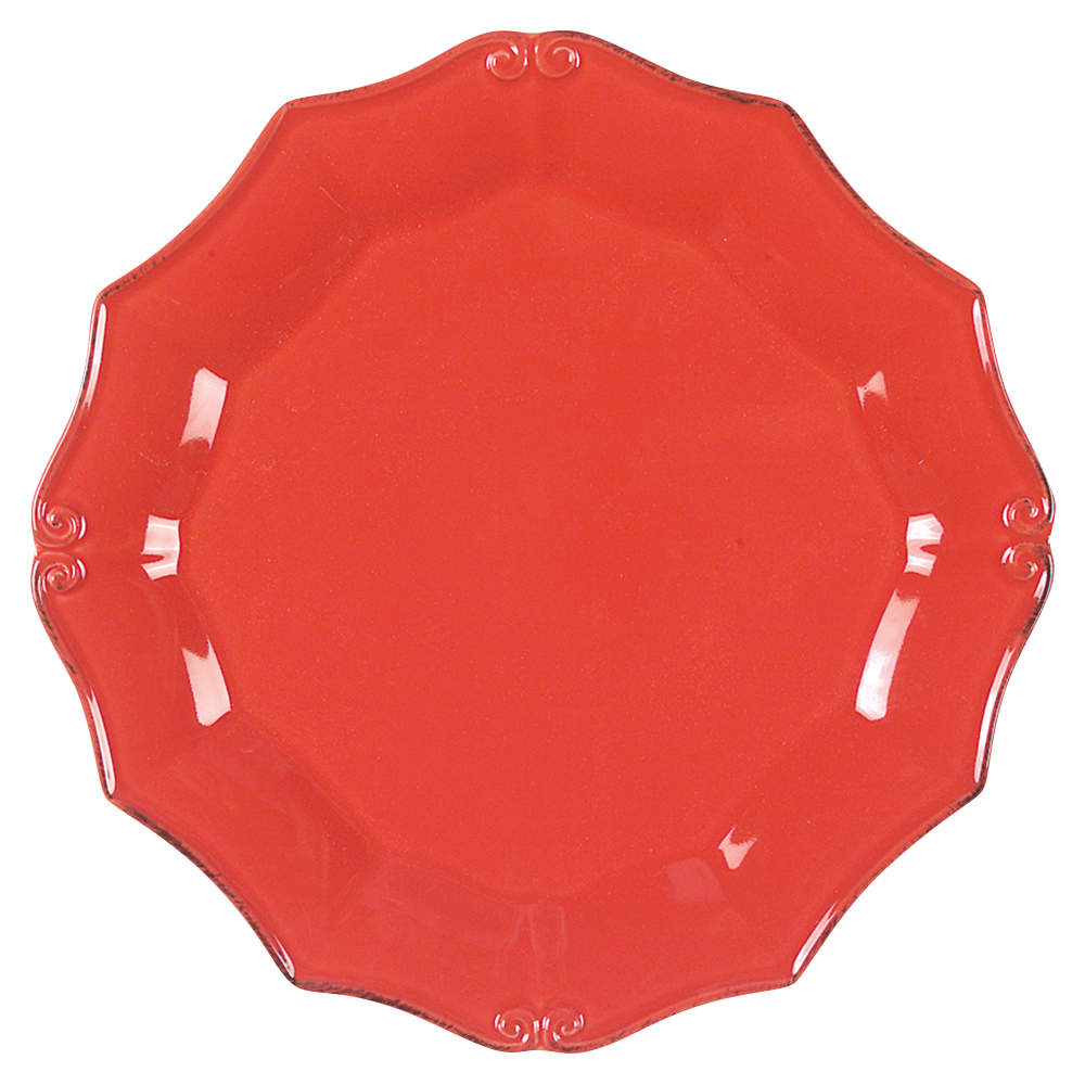 Vintage Port Red Dinner Plate by Casafina-1