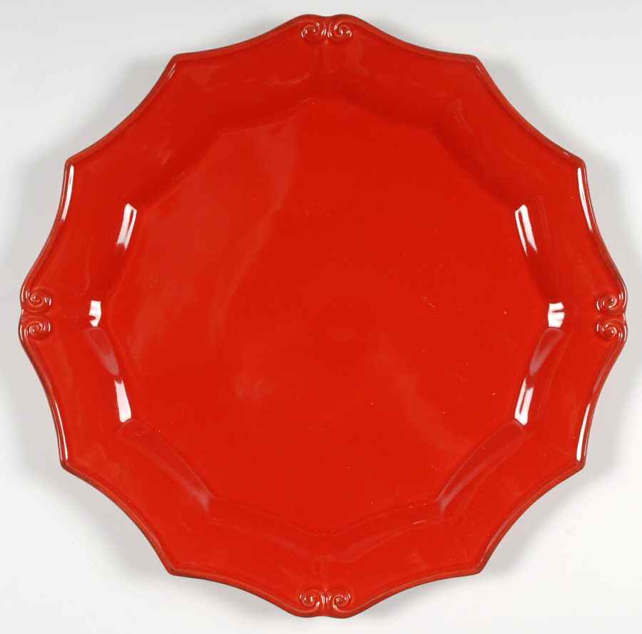 Vintage Port Red Service Plate (Charger) by Casafina-1