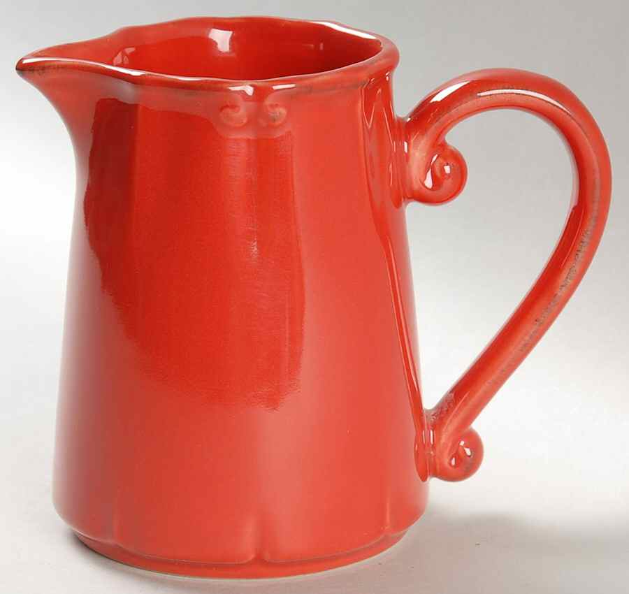 Vintage Port Red Creamer by Casafina-1