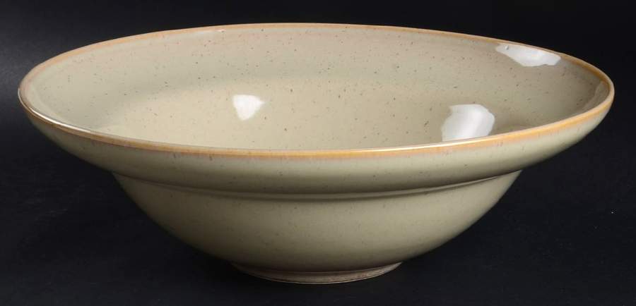 Cafe Capri Sand (Brown) 12" Large Salad Serving Bowl by Casafina-1