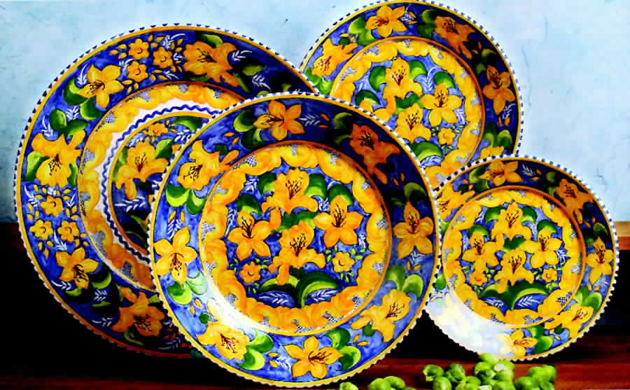Viana Do Alentejo Dinner Plate by Casafina-1