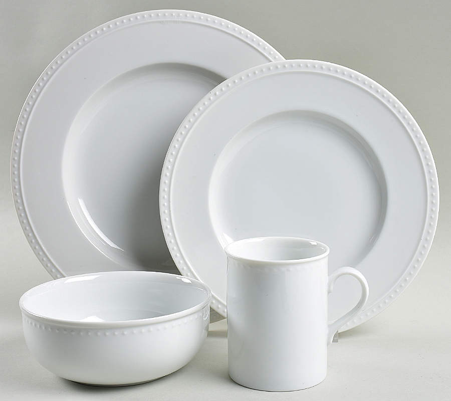 Staccato 4 Piece Place Setting by Crate & Barrel-1