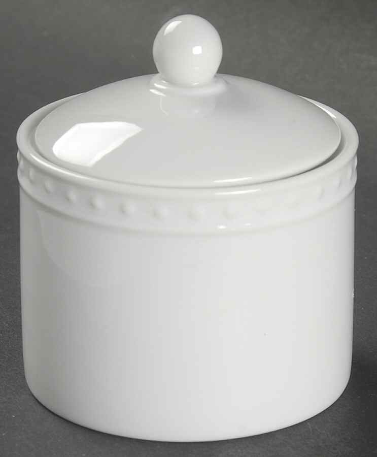 Staccato Sugar Bowl & Lid by Crate & Barrel-1