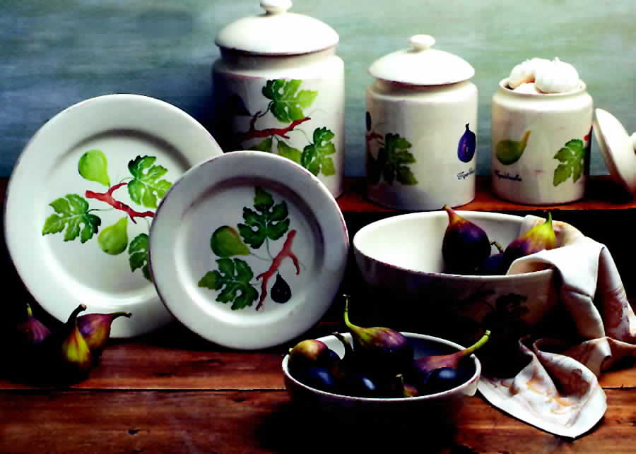 Les Figues Dinner Plate by Casafina-1