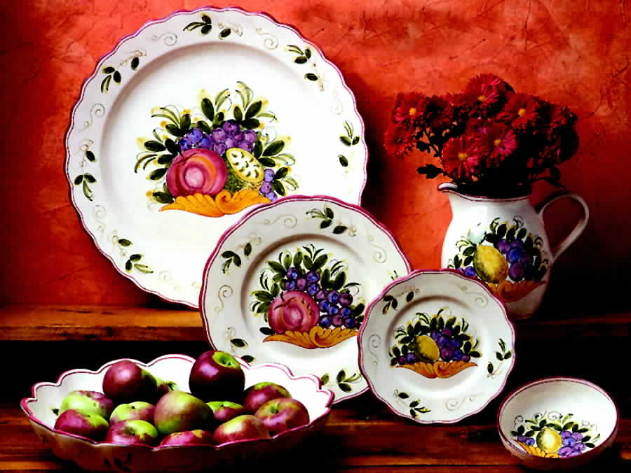 Cornucopia Dinner Plate by Casafina-1