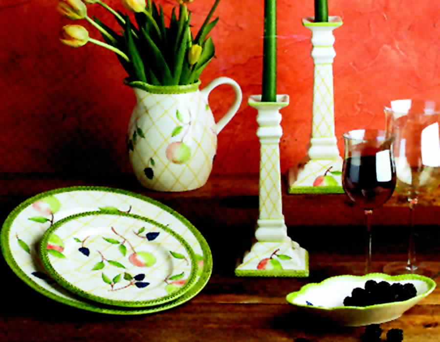 Orchard Way Salad Plate by Casafina-1