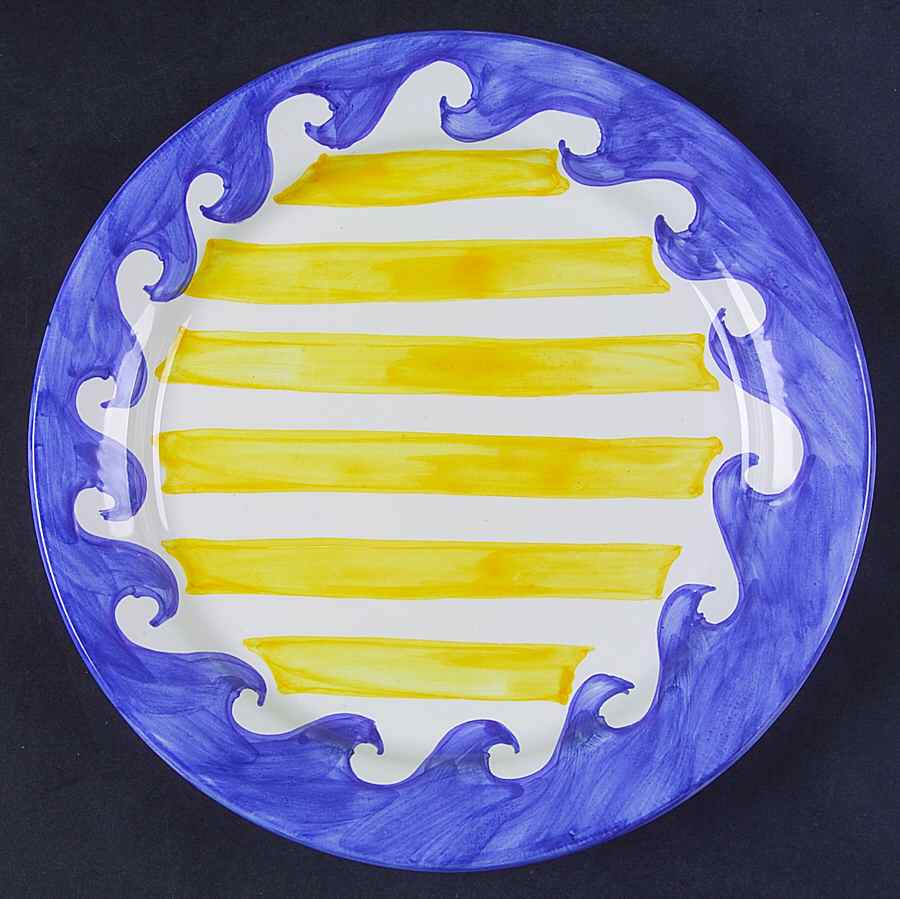 By the Sea Salad Plate by Casafina-1