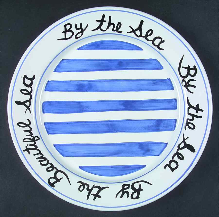 By the Sea Dinner Plate by Casafina-1