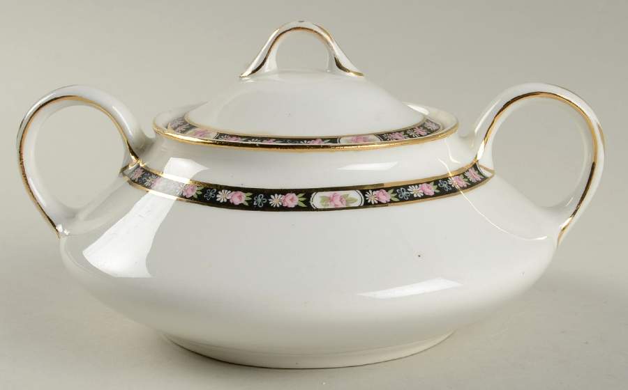 CLE26 Sugar Bowl & Lid by Cleveland (USA)-1