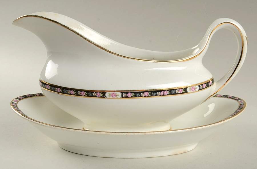 CLE26 Gravy Boat & Underplate/Relish by Cleveland (USA)-1