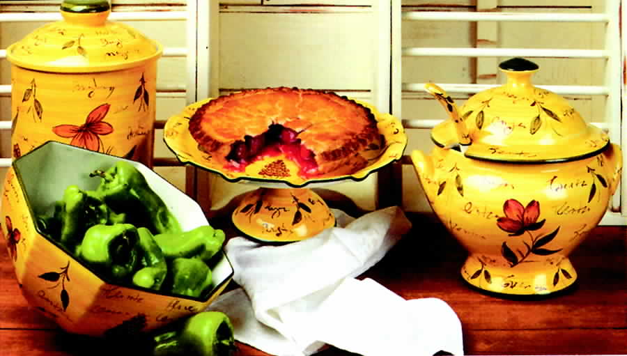 Garden Graphics Tureen & Lid w/Ladle by Casafina-1