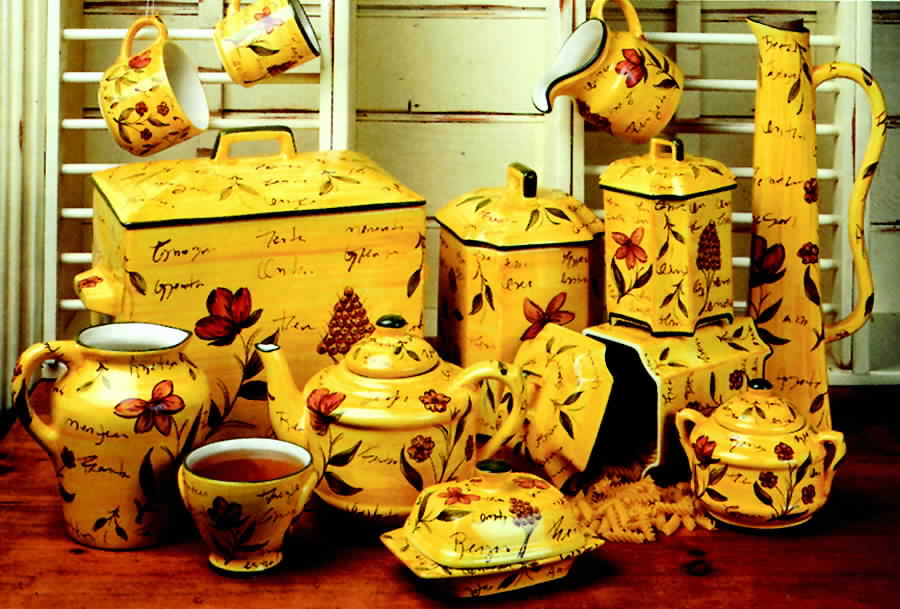 Garden Graphics Teapot & Lid by Casafina-1