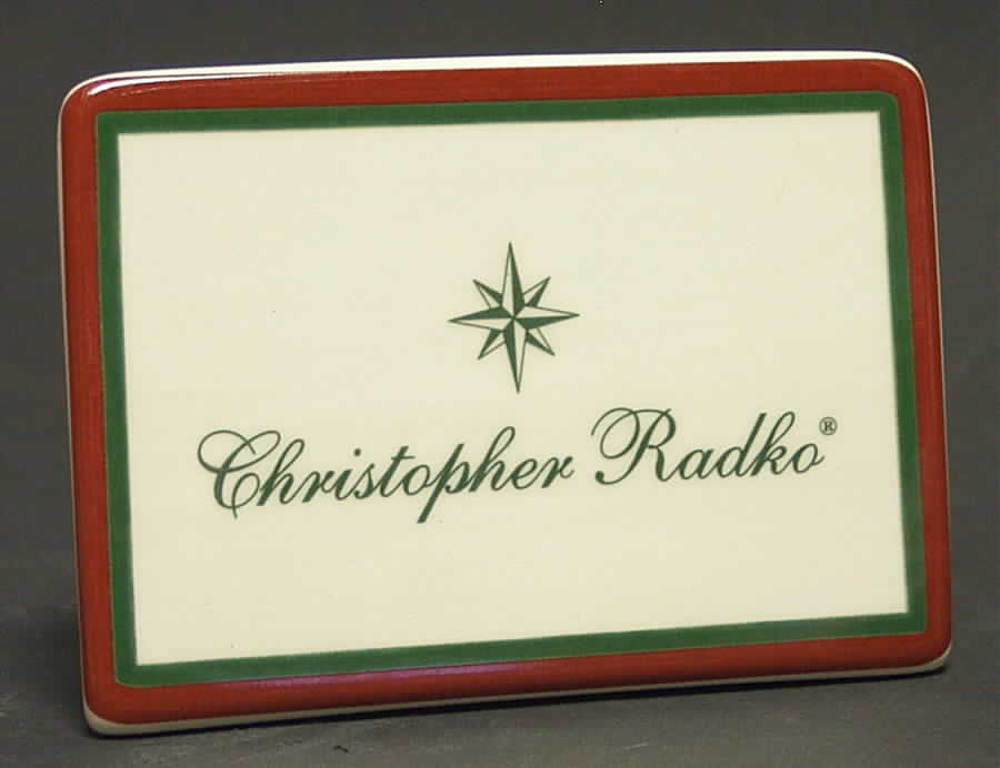 Advertising Signs Sign 1 by Christopher Radko-1