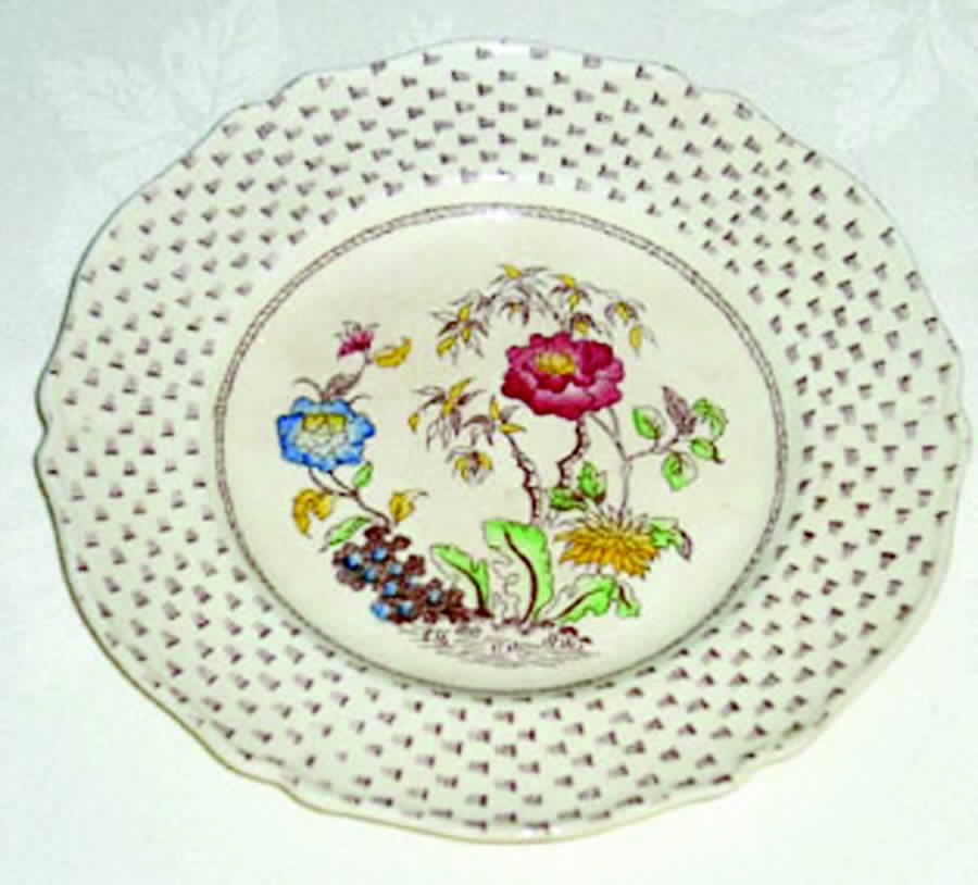 Ganges Dinner Plate by Crown Ducal-1