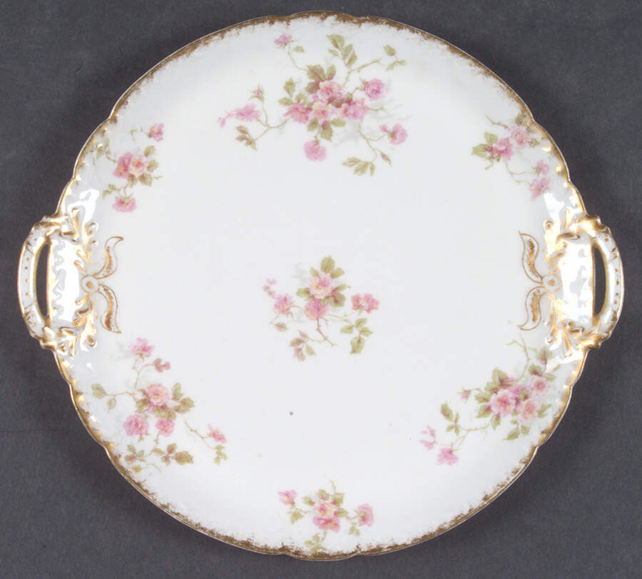 CHF1046 Handled Cake Plate by Charles Field Haviland-1
