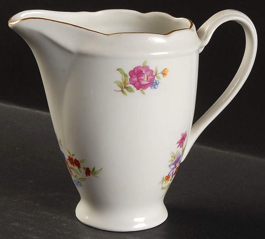 Meisen Flower Creamer by Cmielow (Poland)-1