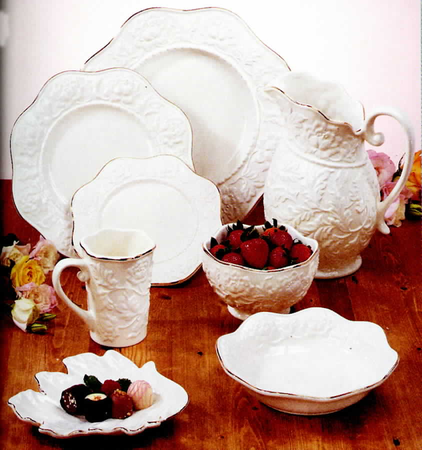 Golden Rose Dinner Plate by Certified International-1
